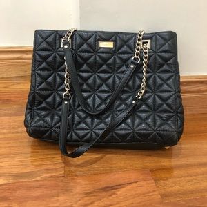 Kate Spade Quilted Black bag